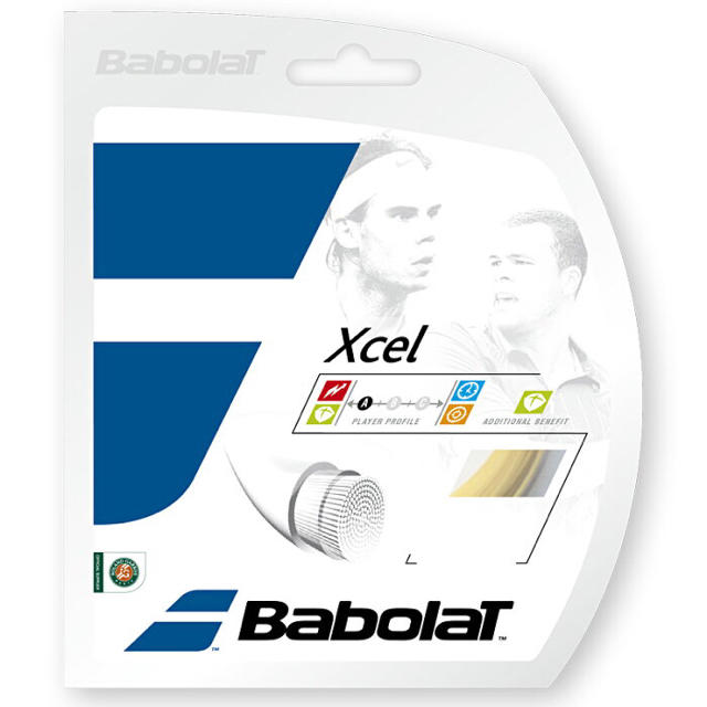 Babolat(バボラ)の【12mカット品】バボラ　エクセル125 3張りセット スポーツ/アウトドアのテニス(その他)の商品写真