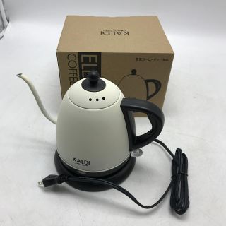 カルディ(KALDI)のA2/6/KALDI カルディ 電気コーヒーポット 800 PO-143KEP(電気ケトル)