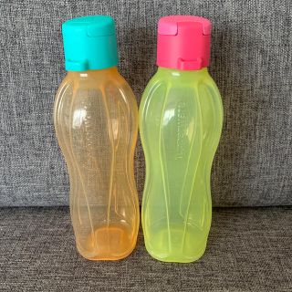 『新品』タッパーウェア エコボトル500ml 2本セット(容器)