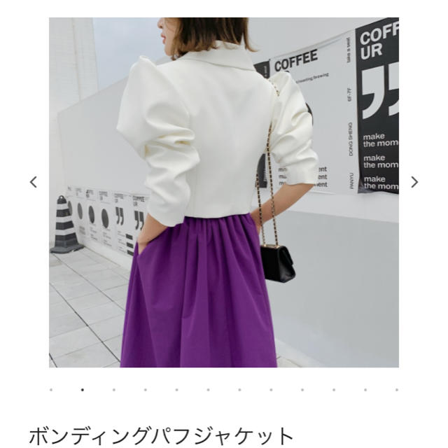 ZARA(ザラ)の新品♡ バースデーバッシュ　ボンディングパフジャケット レディースのジャケット/アウター(その他)の商品写真