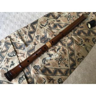 都山流尺八　1尺8寸管（中古品）(尺八)