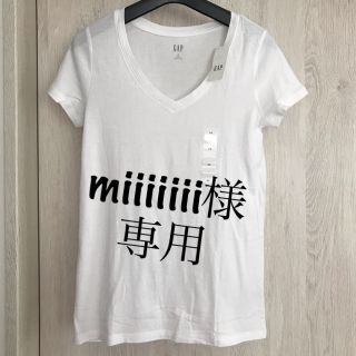 ギャップ(GAP)のTシャツ【ホワイト】Vネック(Tシャツ(半袖/袖なし))