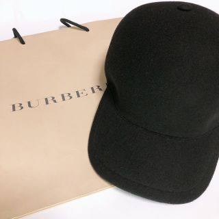 バーバリー(BURBERRY)の【値下げ】【新品未使用】Burberry ウールキャップ　ユニセックス(キャップ)