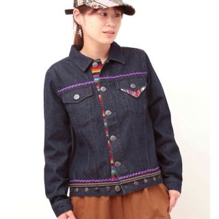 チチカカ(titicaca)の美品☆チチカカ☆ボリビア☆リメイク☆デニム☆ジャケット(Gジャン/デニムジャケット)