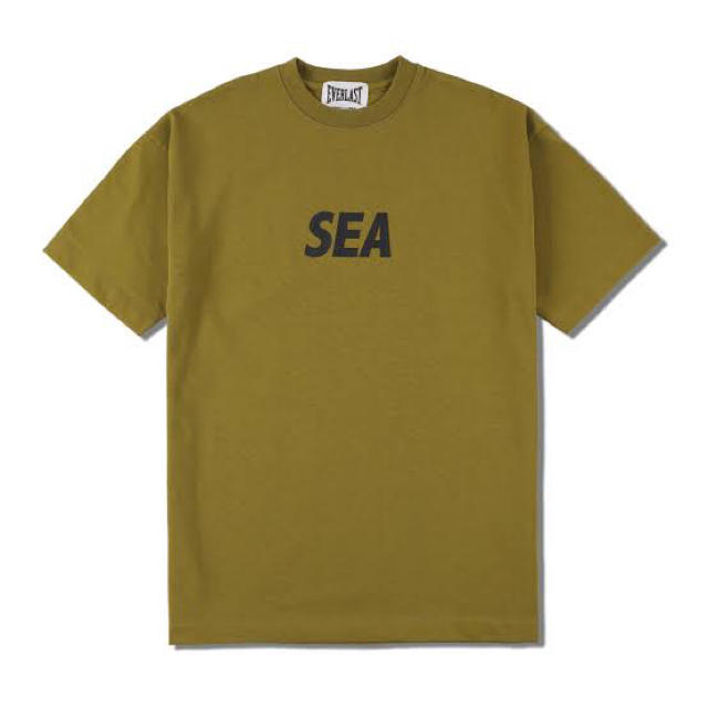 wind and sea everlast tシャツ　olive  STシャツ/カットソー(半袖/袖なし)