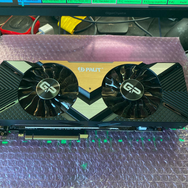 Palit RTX2080Ti DUAL 11G ジャンク品 本体のみ - PCパーツ Palit RTX 2080ti GamingPro OC ジャンク