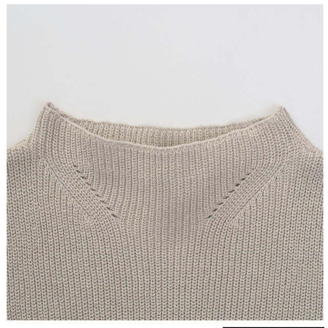 MARGARET HOWELL(マーガレットハウエル)のphlannel  Cotton Linen Mockneck Knit レディースのトップス(ベスト/ジレ)の商品写真