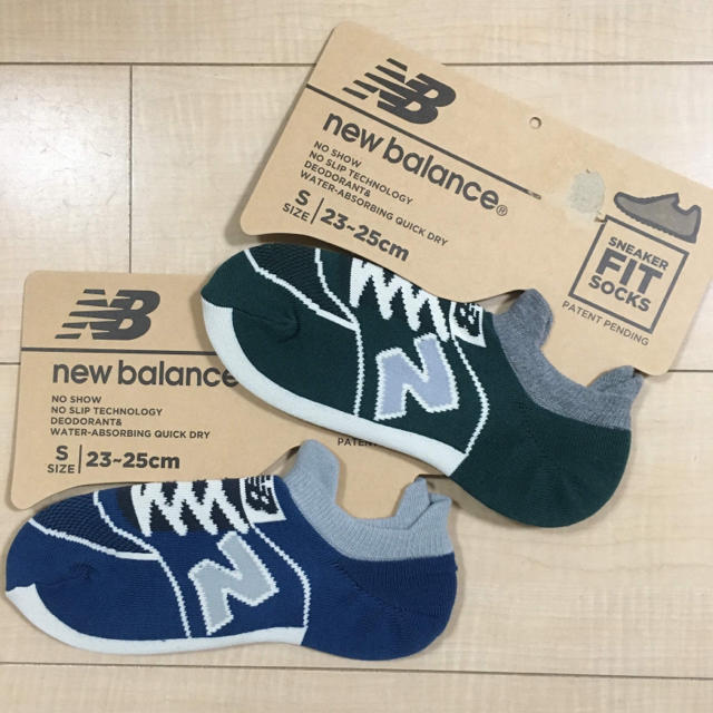 New Balance(ニューバランス)のnew balance レディース ソックス  ／　靴下 2足セット レディースのレッグウェア(ソックス)の商品写真