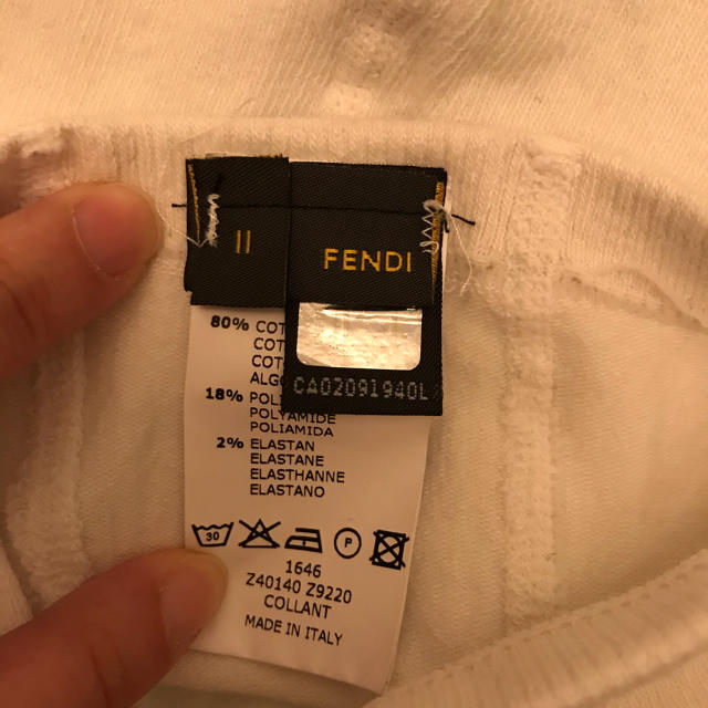 FENDI(フェンディ)のFENDI ベビータイツ　ネイビー キッズ/ベビー/マタニティのこども用ファッション小物(靴下/タイツ)の商品写真