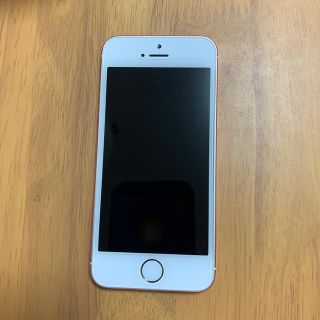 アップル(Apple)のiPhone SE ピンクゴールド(スマートフォン本体)