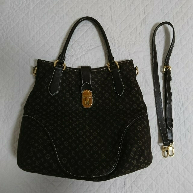 LOUIS VUITTON(ルイヴィトン)のルイヴィトン LOUIS VUITTON イディール エレジー 2ウェイ 中古 レディースのバッグ(ショルダーバッグ)の商品写真