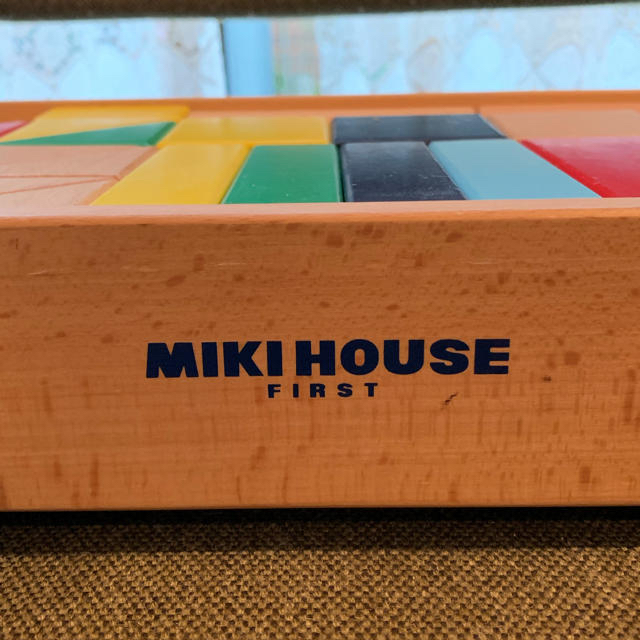 mikihouse(ミキハウス)のミキハウス ファースト ウッドブロック 難アリ キッズ/ベビー/マタニティのおもちゃ(積み木/ブロック)の商品写真