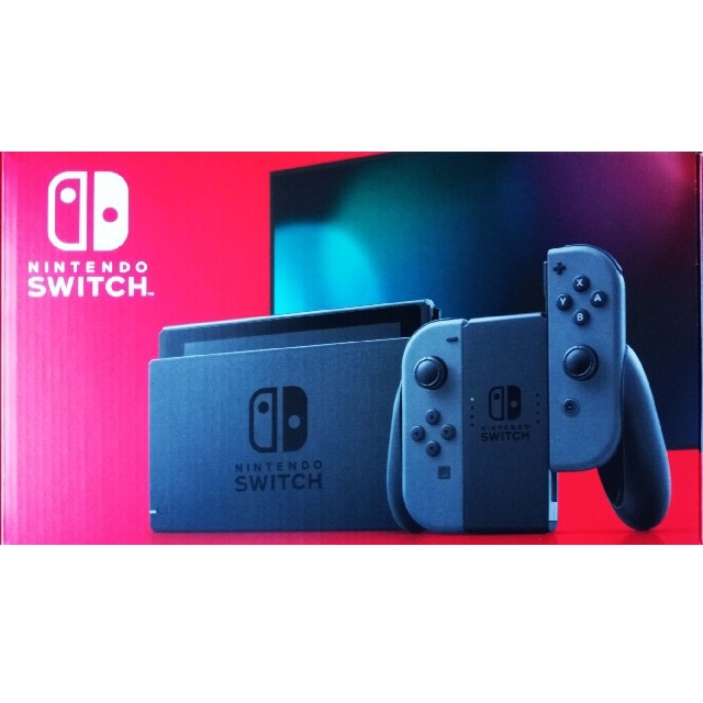 限定販売】 Nintendo Switch 本体 新型 グレー 任天堂 スイッチ 未開封