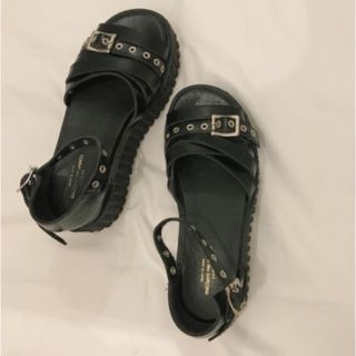 コムデギャルソン(COMME des GARCONS)のtricot comme des garçons sandal(サンダル)