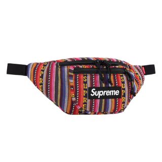 シュプリーム(Supreme)のSupreme Woven Stripe Waist BagMulticolor(ボディーバッグ)