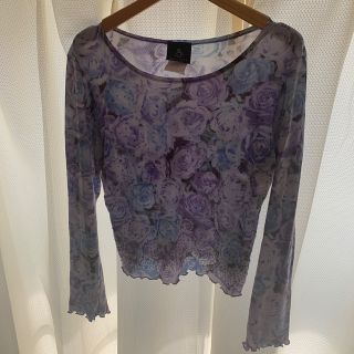 トーガ(TOGA)のitimi flower print tops(カットソー(長袖/七分))