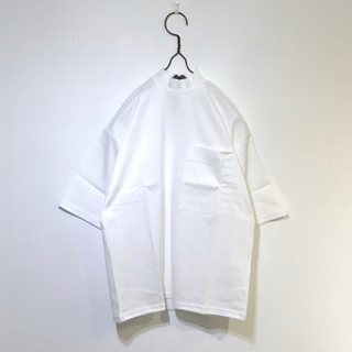 ジエダ(Jieda)のJieDa MOC NECK S/S T-SHIRT WHITE 2(Tシャツ/カットソー(半袖/袖なし))