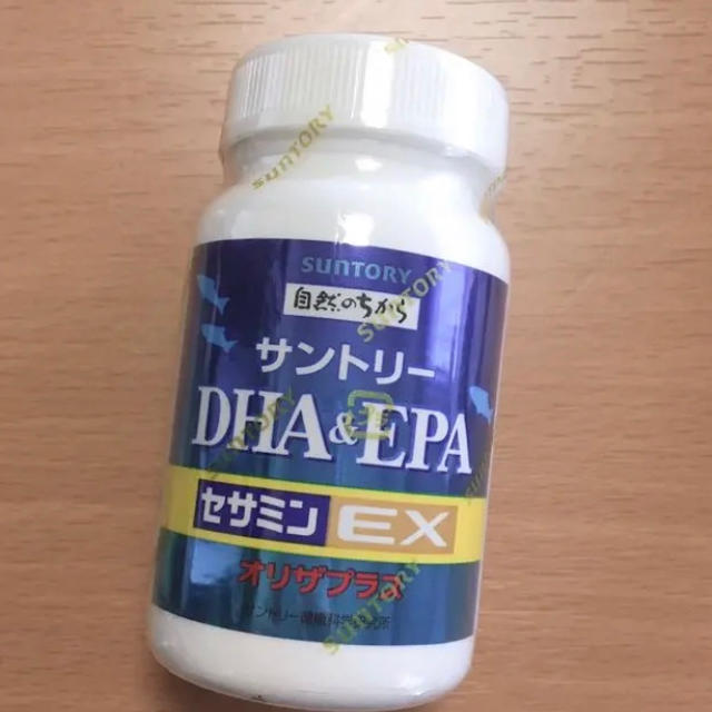 サントリー(サントリー)のサントリー DHA＆EPA+セサミンEX120粒 食品/飲料/酒の健康食品(その他)の商品写真