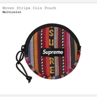 シュプリーム(Supreme)のSupreme Woven Stripe Coin Pouch(コインケース/小銭入れ)