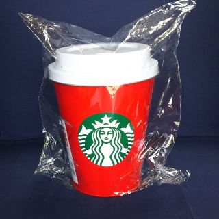 スターバックスコーヒー(Starbucks Coffee)のホリデー2019ビッグレッドカップ&ブランケット(日用品/生活雑貨)