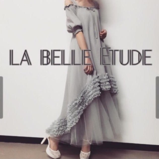 la belle Etude(ラベルエチュード)のラベルエチュード チュールワンピース Pippi レディースのワンピース(ロングワンピース/マキシワンピース)の商品写真