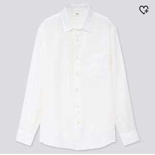 ユニクロ(UNIQLO)のプレミアムリネンシャツ　メンズ(シャツ/ブラウス(長袖/七分))