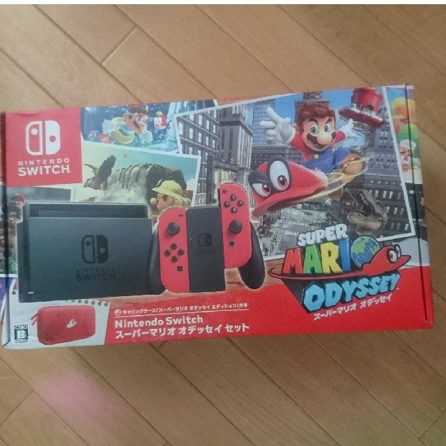 任天堂switchスーパーマリオオデッセイ セット 最安値‼️