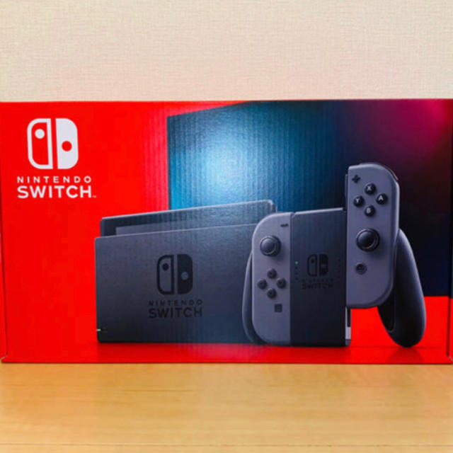 Nintendo Switch 本体 バッテリー強化版 新型グレー 輝い 24218円 www