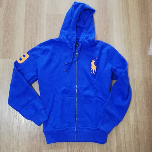 POLO RALPH LAUREN(ポロラルフローレン)の新品サイズM ラルフローレンパーカーblue  メンズのトップス(パーカー)の商品写真