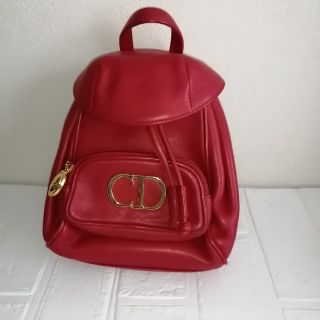 Christian Dior　ディオール　ヴィンテージ　レザー　リュック