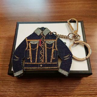 ディースクエアード(DSQUARED2)のDSQUARED2 デニムキーホルダー(キーホルダー)