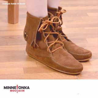 ミネトンカ(Minnetonka)のMinnetonka トランパー アンクル ハイ　US7(ブーツ)