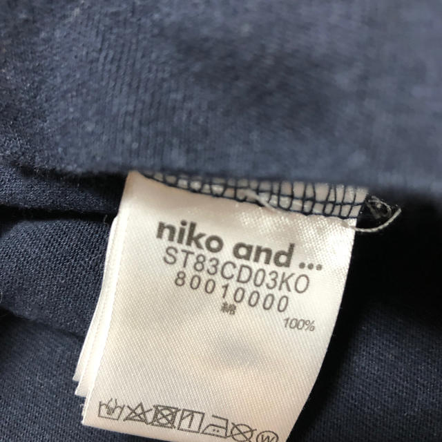 niko and...(ニコアンド)のニコアンドティシャツ レディースのトップス(Tシャツ(半袖/袖なし))の商品写真