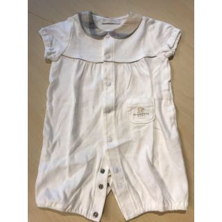 バーバリー(BURBERRY)のBURBERRY BABY 半袖ロンパース(ロンパース)