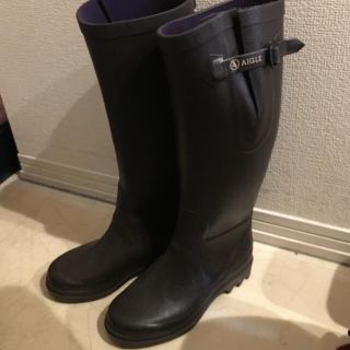 エーグル(AIGLE) レインブーツ/長靴(レディース)(パープル/紫色系)の エーグル(AIGLE) レインブーツ/長靴(レディース)(パープル/紫色系)の