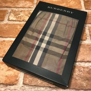 バーバリー(BURBERRY)の【新品】BURBERRY バーバリー チェック トランクス Lサイズ(トランクス)