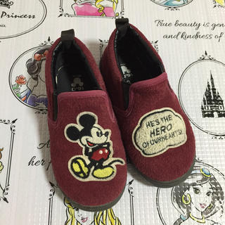 ディズニー(Disney)の子ども ミッキー 靴 16cm(スニーカー)