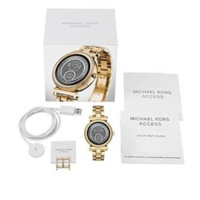 Michael Kors(マイケルコース)のマイケルコース スマートウォッチ Sofia Gold MKT5023 レディースのファッション小物(腕時計)の商品写真