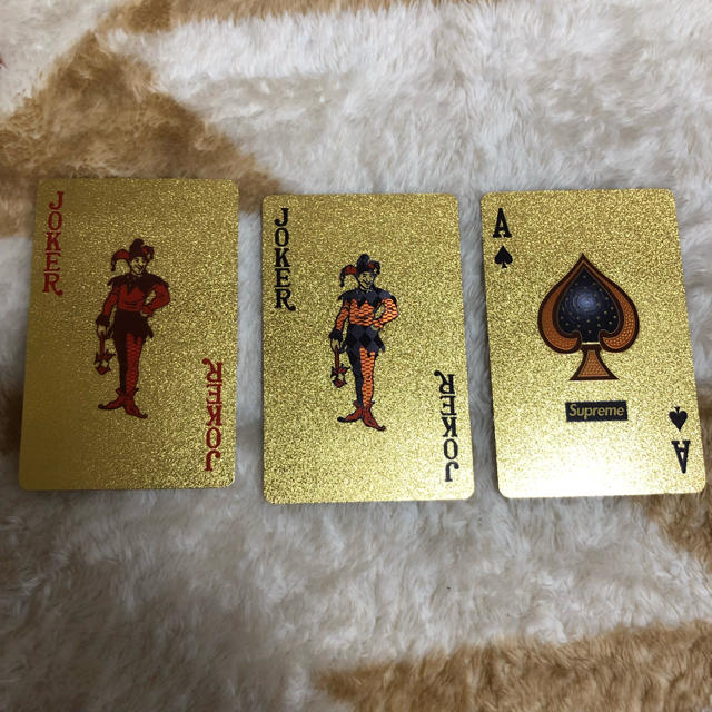 Supreme シュプリーム その他アクセサリー 13AW Gold Deck of Cards Supreme シュプリーム その他アクセサリー 13AW Gold Deck of Cards