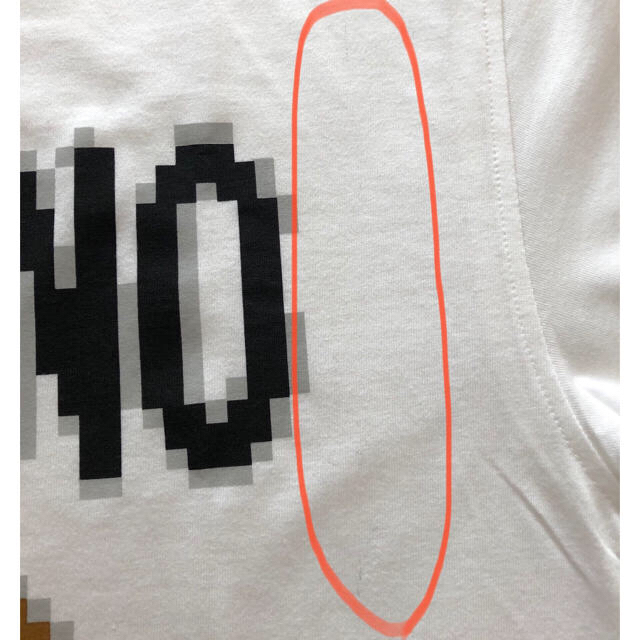 【新品未使用】MOSCHINO テディベア ピクセル TシャツTシャツ(半袖/袖なし)