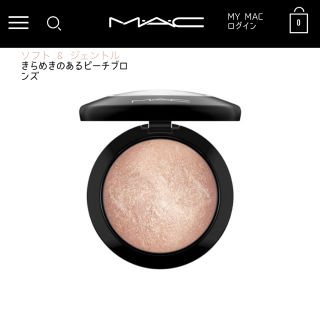 マック(MAC)の5/4まで MAC  ミネラルズ スキンフィニッシュ  ソフト＆ジェントル(フェイスパウダー)