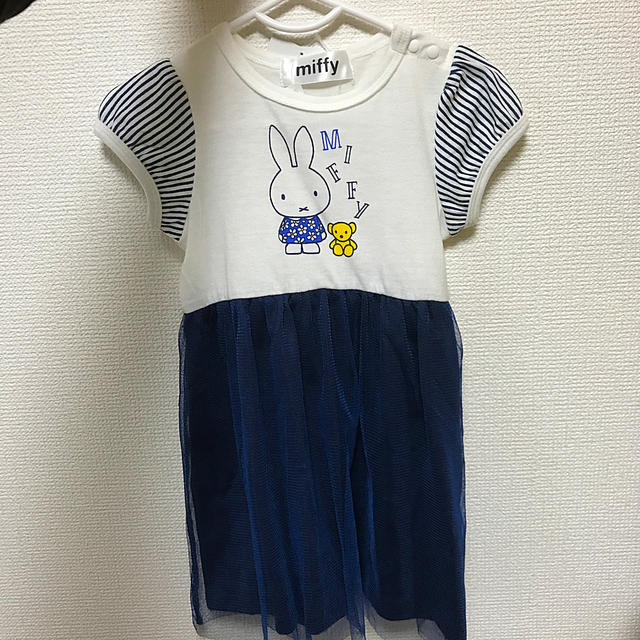 しまむら(シマムラ)のミッフィー   ワンピース　90 キッズ/ベビー/マタニティのキッズ服女の子用(90cm~)(ワンピース)の商品写真