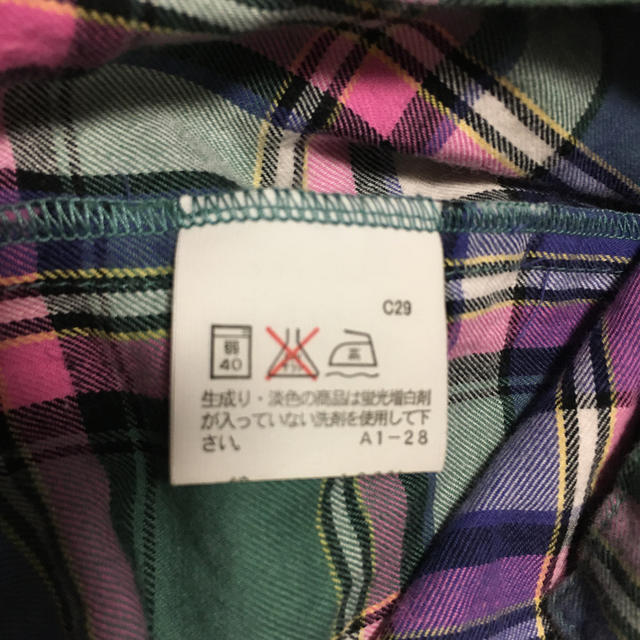 Ralph Lauren(ラルフローレン)のRalph Laurenの長袖チェックワンピース　110 キッズ/ベビー/マタニティのキッズ服女の子用(90cm~)(ワンピース)の商品写真