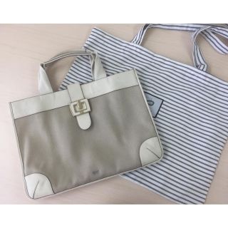 アニヤハインドマーチ(ANYA HINDMARCH)のSALE アニヤハインドマーチ シンプルトートバック ベージュ(ハンドバッグ)