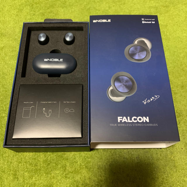 Noble(ノーブル)のNoble Audio Falcon ワイヤレスイヤホン スマホ/家電/カメラのオーディオ機器(ヘッドフォン/イヤフォン)の商品写真