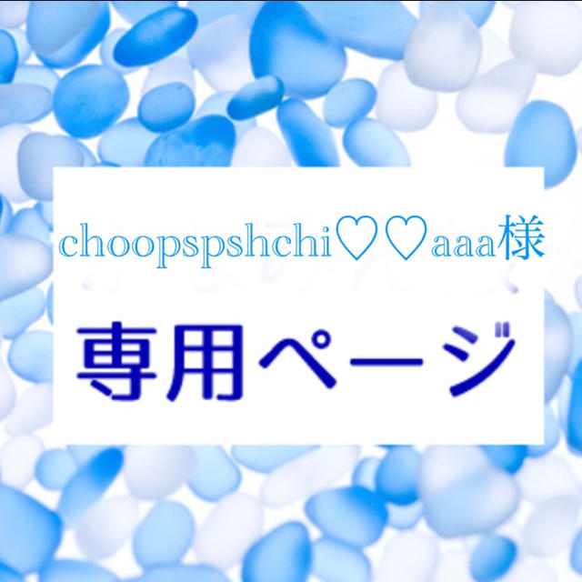 choopspshchi♡♡aaa様 専用ページの通販 by rei-mie｜ラクマ