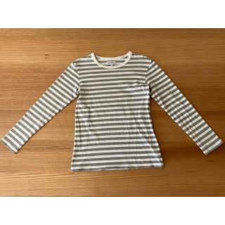 アニエスベー(agnes b.)のアニエスベー　ボーダー　ロングTシャツ(Tシャツ(長袖/七分))