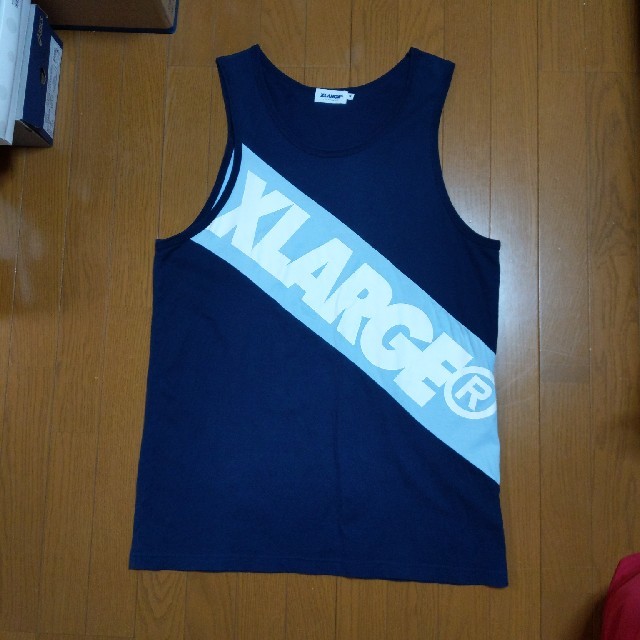 XLARGE(エクストララージ)のXLARGE LOGO TANKTOP メンズのトップス(タンクトップ)の商品写真