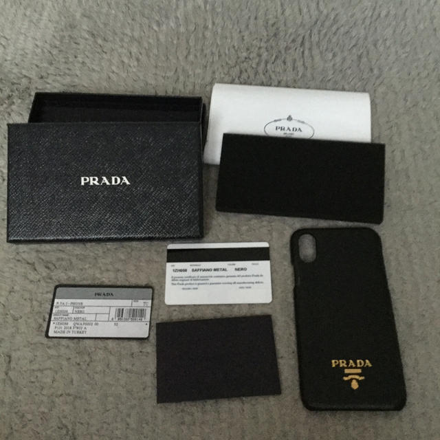 PRADA iPhone X XS ケース カバースマホアクセサリー