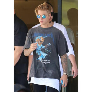 フィアオブゴッド(FEAR OF GOD)のJustin Bieber 着用　メタリカ　Tシャツ(Tシャツ/カットソー(半袖/袖なし))